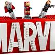 LEGO® Marvel Super Heroes™ 76313 MARVEL Logo & Minifiguren | Bild 2