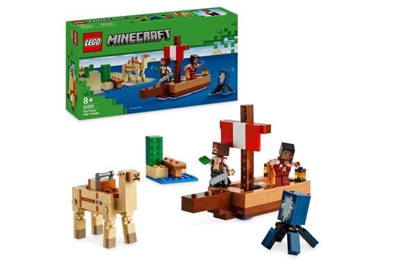 LEGO® Minecraft™ 21259 Die Piratenschiffreise