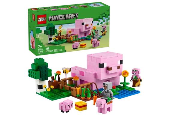 LEGO® Minecraft™ 21268 Das Babyschwein-Haus