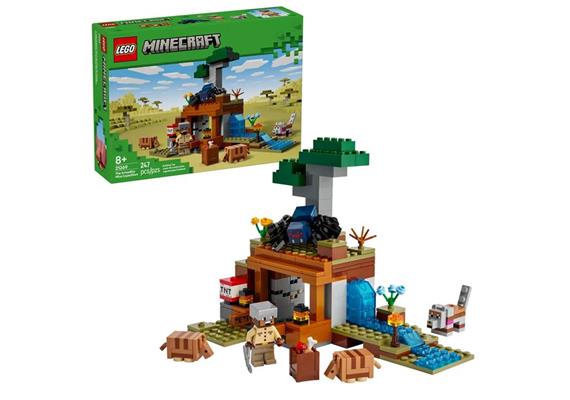 LEGO® Minecraft™ 21269 Die Expedition zur Gürteltiermine