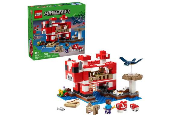 LEGO® Minecraft™ 21270 Das Pilzkuh-Haus