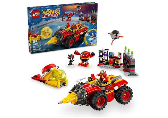 LEGO® Sonic 76999 Sonic Super Sonic vs. Egg Drillster