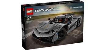 LEGO® Technic 42173 Koenigsegg Jesko Absolut Supersportwagen in Grau
