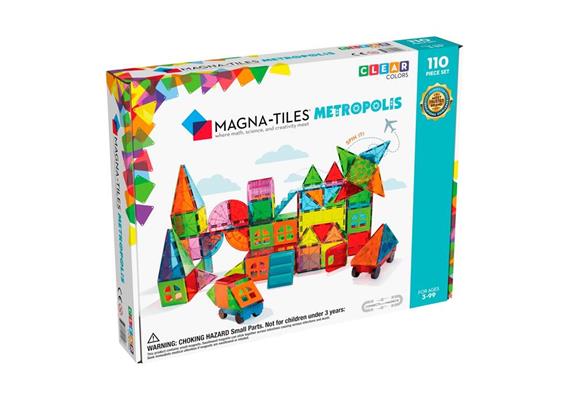 Magna-Tiles® Metropolis Set (110-teilig)