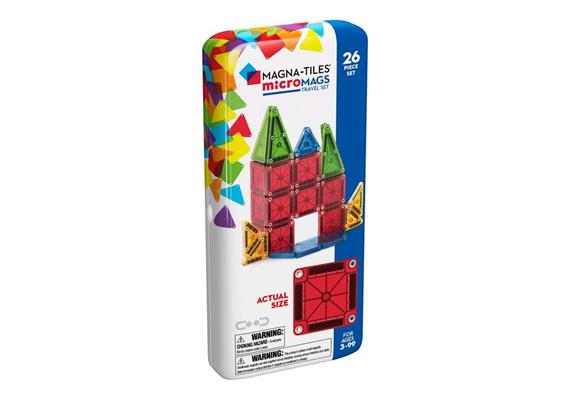 Magna-Tiles® microMAGS 26-teiliges Reiseset