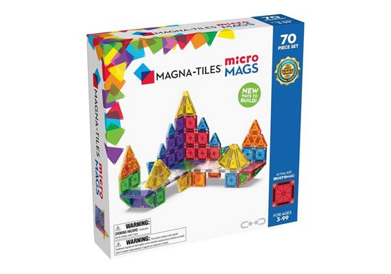 Magna-Tiles® microMAGS 70-teiliges Deluxe-Set