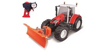 Maisto RC Massey Ferguson Traktor mit Schneepflug