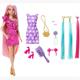 Mattel - Barbie Haarspiel Puppe mit Katzen-Outfit