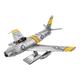 Metal Earth - F-86 Sabre (farbiges Modell) ME1015