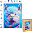 Milliwood Puzzle Holz L Christina Alpaca 316 Teile | Bild 3