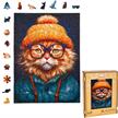 Milliwood Puzzle Holz L Giovanny Gingercat 316 Teile | Bild 3