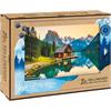 Milliwood Puzzle Holz L Mountain Cottage 580 Teile