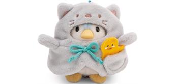 mymochi Set Kuscheltier Pinguin Waddle 8 cm mit Ente