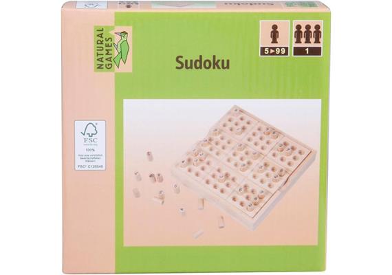 Natural Games Sudoku 14 x 14 x 2.5 cm