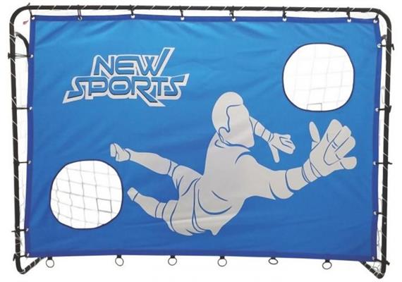 New Sports Fussballtor mit Torwand 213 x 152 x 76 cm