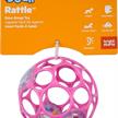 Oball Rattle 10 cm - Pink | Bild 2