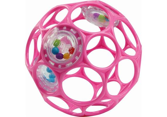 Oball Rattle 10 cm - Pink