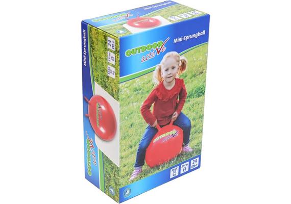 Outdoor active Sprungball Rot, Ø 35 cm