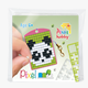 Pixel 23101 Medaillon-Set Panda