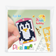 Pixel 23104 Medaillon-Set Pinguin