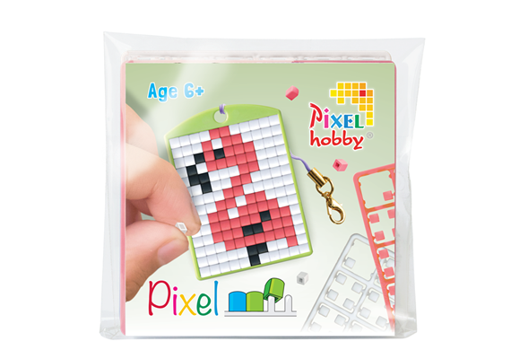 Pixel 23134 Medaillon-Set Flamingo