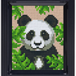 Pixel Geschenkbox mit 21 Pixel Vierecke - Panda im Dschungel | Bild 2