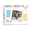 Pixel Geschenkbox mit 25 Pixel Vierecke - Katzen