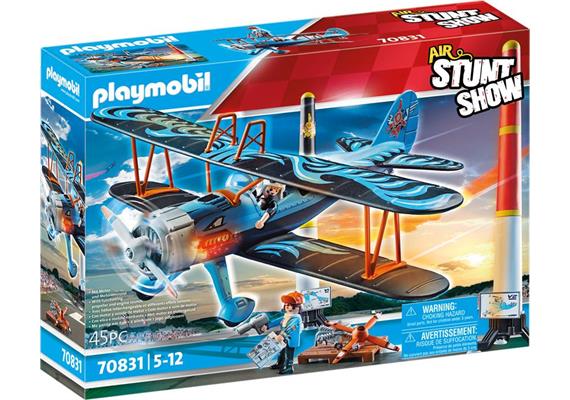 PLAYMOBIL® 70831 Air Stuntshow Doppeldecker "Phönix"