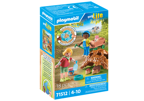 PLAYMOBIL® 71512 Pflege der Igelfamilie