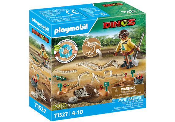 PLAYMOBIL® 71527 Ausgrabungsstätte mit Dino-Skelett