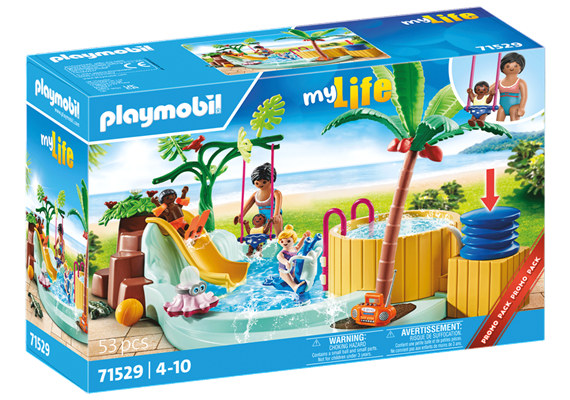 PLAYMOBIL® 71529 Kinderbecken mit Whirlpool