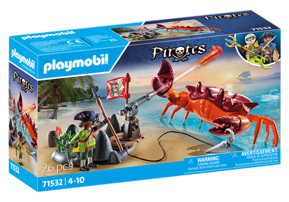 PLAYMOBIL® 71532 Kampf gegen die Riesenkrabbe