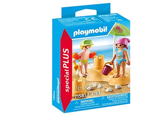 PLAYMOBIL® 71581 Kids mit Sandburg