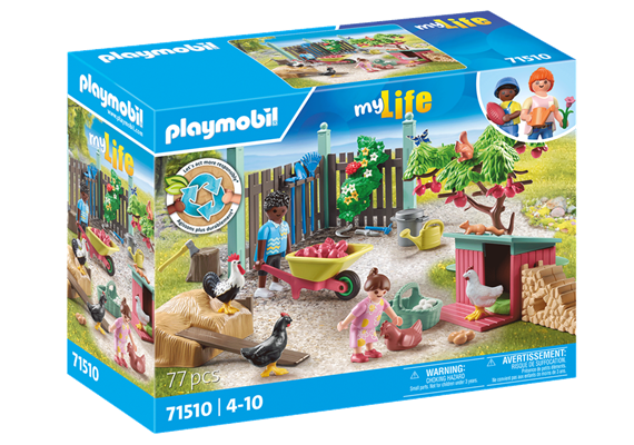 PLAYMOBIL® 715Kleine Hühnerfarm im Tiny Haus Garten