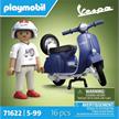 PLAYMOBIL® 71622 1969 Vespa 150 Sprint Veloce, Blau | Bild 4