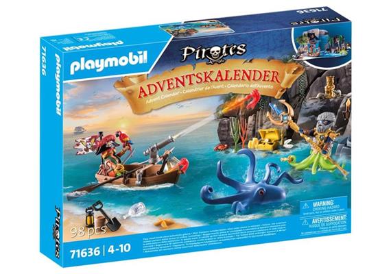 PLAYMOBIL® 71636 Adventskalender: Piraten