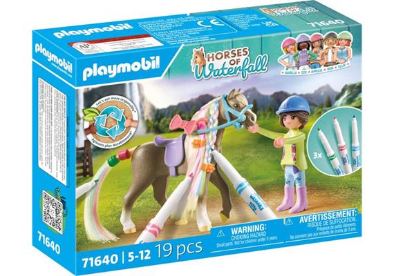 PLAYMOBIL® 71640 Kreativset mit Pferd und Stiften