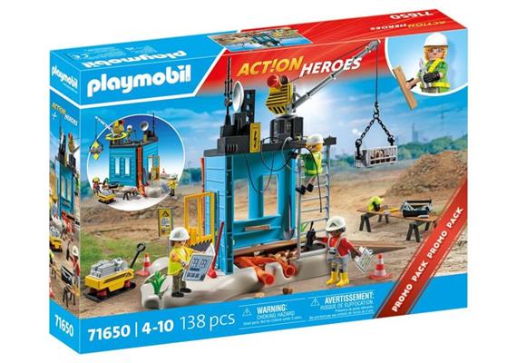 PLAYMOBIL® 71650 Baustelle