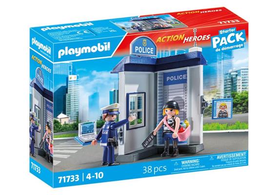 PLAYMOBIL® 71733 Starter Pack Polizei Ermittlungszimmer