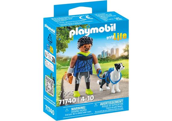 PLAYMOBIL® 71740 Jogger mit Boarder Collie