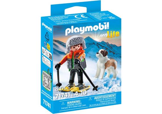 PLAYMOBIL® 71741 Wanderer mit Bernhardiner