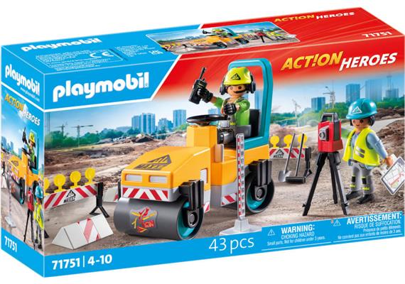 PLAYMOBIL® 71751 Strassenbaustelle