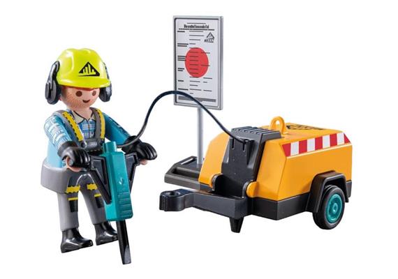 PLAYMOBIL® 71752 Bauarbeiter mit Meissel