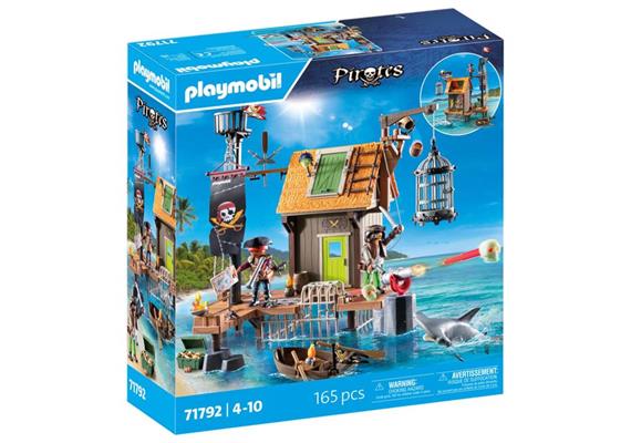 PLAYMOBIL® 71792 Piratenhafen mit Seeräuber-Gefängnis