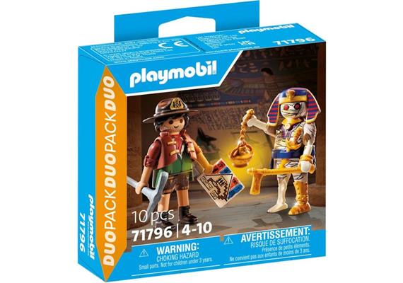 PLAYMOBIL® 71796 DuoPack Schatzsucher und Mumie