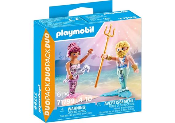 PLAYMOBIL® 71799 DuoPack Meerjungfrau und Meermann