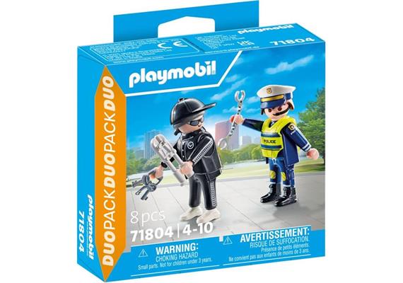 PLAYMOBIL® 71804 DuoPack Polizist und Einbrecher