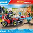 PLAYMOBIL® 71825 Feuerwehr Quad löscht Heckenbrand | Bild 3