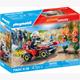 PLAYMOBIL® 71825 Feuerwehr Quad löscht Heckenbrand