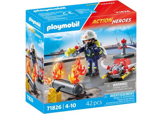 PLAYMOBIL® 71826 Löschung eines Gastanks